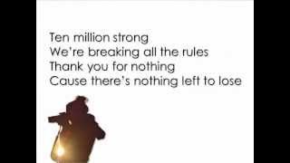 Thank You - MKTO with lyrics