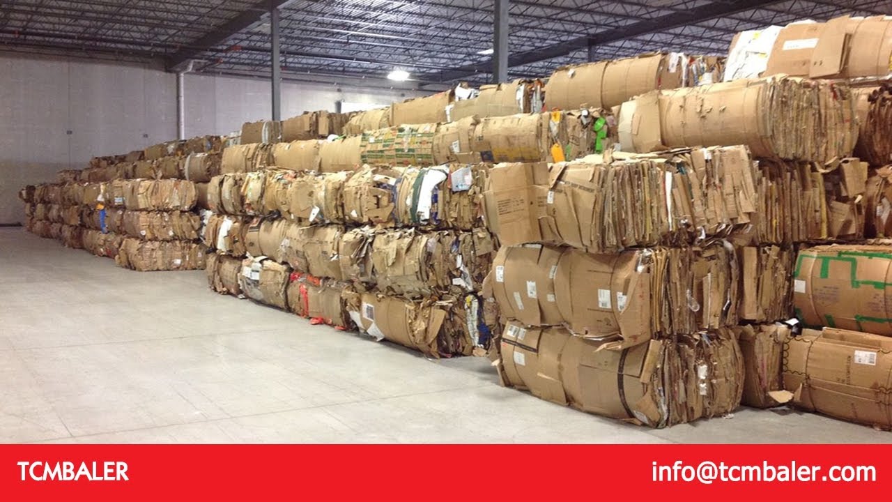 occ scrap bale machine