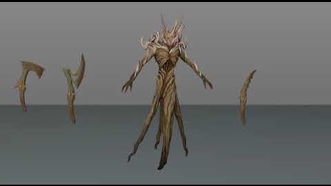 Remnant From The Ashes, 3D models+animations 3 (.c4d)