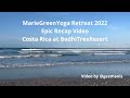 Yoga retreat marie green yoga 2022 bodhi tree resort costa rica practice gratitude beach blue zone