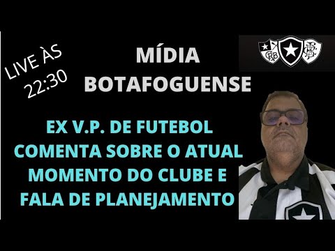 Live- Ex VP de Futebol André Silva falando tudo sobre Botafogo.