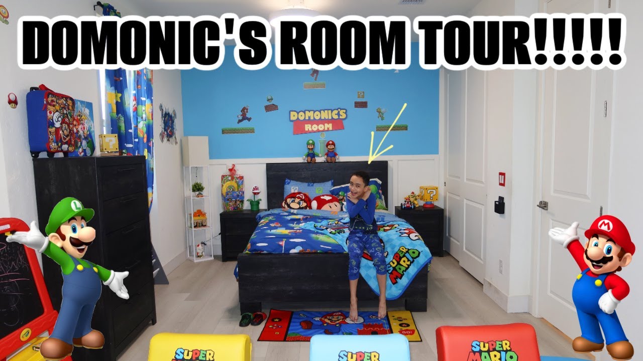 DOMONIC'S OFFICIAL ROOM TOUR!!!!!!!