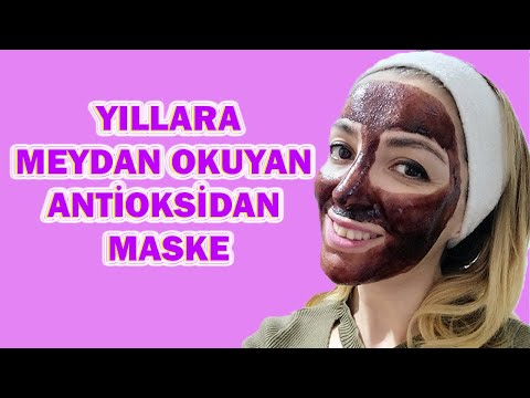 YILLARA MEYDAN OKUYAN ANTİOKSİDAN MASKE | ANTİOKSİDAN MASKE VE YÜZ YOGASI İLE SARKMALARA SON !