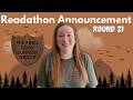 The Final Book Support Group Readathon Announcement ⛺️ Round 21