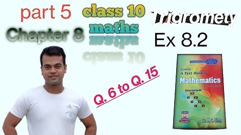 kc sinha class 10 exercise 8.2 question 6 to 15  tak !!class 10 maths solution kc sinha book