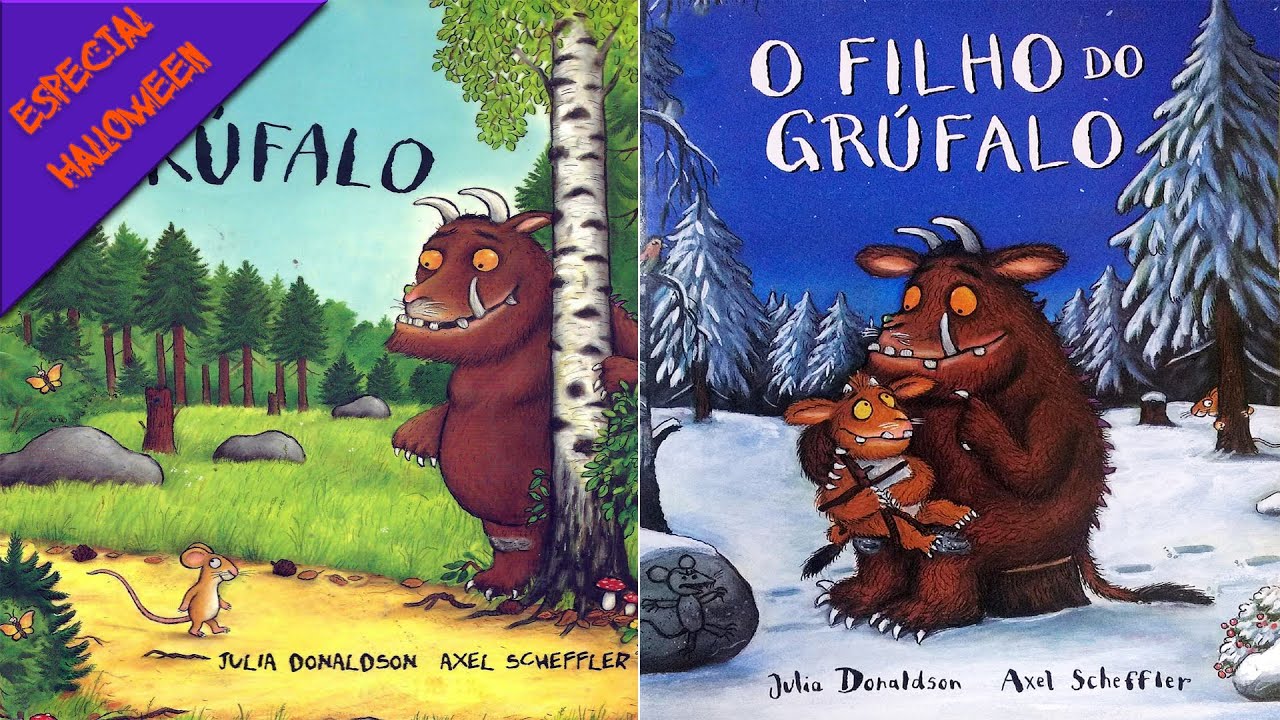 COMPILADO: O GRÚFALO | O FILHO DO GRÚFALO | ESPECIAL DE HALLOWEEN | HISTÓRIAS DIAS DAS BRUXAS