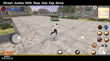 Ran Mobile: The Master Class | Solo Exp Grind With Rosa on Street Junkie Spot Early Access