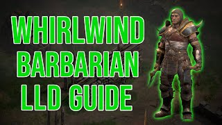 Diablo 2 Resurrected LLD WW Barbarian Guide | Budget Edition
