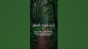 Surah Ad Duhaa سورة الضحی | World’s most soothing voice to calm your soul