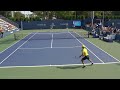 Shelton v McDonald, 2022 US Open practice, 4K