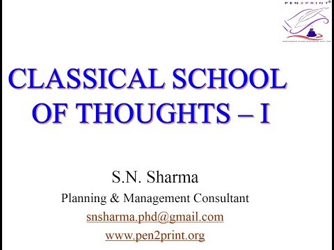 Classical School of Thought in Public Administration