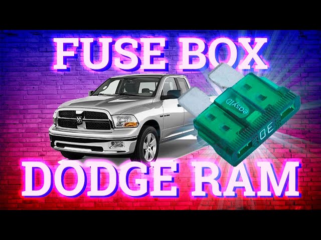 17+ Ram 1500 Fuse Box Diagram