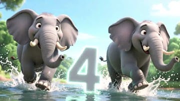 Counting Safari Adventure Numbers | Learn 1–10 with Animals | Animagic Studio