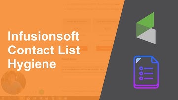 Infusionsoft Contact List Hygiene
