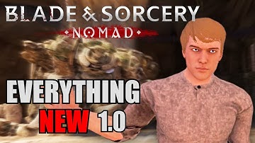Everything NEW In Blade And Sorcery Nomad UPDATE 1.0
