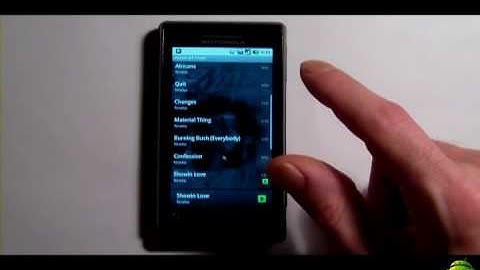 Nexus one Music on Milestone 2.0 and Droid 2.0.1