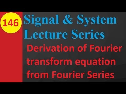 Fourier Transform Equation