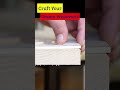 Precision Cutting Techniques That Actually Work #woodworking #tools #shorts