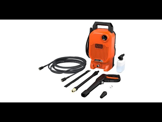 Black & Decker BEPW1700 1700 PSI 1.2 GPM Cold Water Electric Pressure Washer