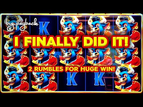 2 BONUS Rumbles, WHOA! → HUGE WIN! Prize Spin Toro De La Suerte Slot - I FINALLY DID IT!