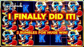 2 BONUS Rumbles, WHOA! → HUGE WIN! Prize Spin Toro De La Suerte Slot - I FINALLY DID IT!