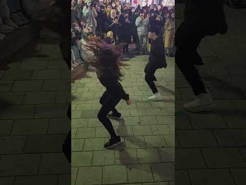 JHKTV]hyojin&amp;amp;kagawayu hongdae <strong>kpop</strong>  부석순(Bu seok <strong>soon</strong>)#shorts