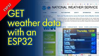 GET Weather data with your ESP32 for FREE screenshot 2