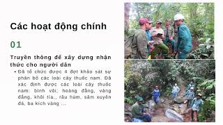 DA_QBT: MÔ HÌNH BẢO TỒN VÀ PHÁT TRIỂN CÂY THUỐC NAM CỦA BÀ CON CƠ TU Ở HUẾ X CRD