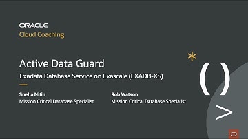 Active Data Guard on Exadata Database Service on Exascale (EXADB-XS)