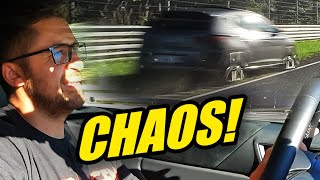 Dangerous! I Nearly Crashed Into A Traffic Jam On The Nürburgring!