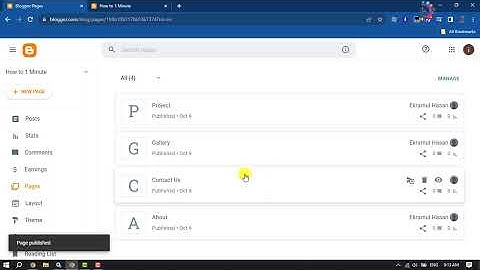 How to add navigation bar in blogger 2025 | Top menu navigation bar Blogspot