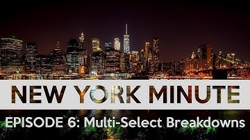 #ServiceNow New York Minute - MultiSelect Breakdowns