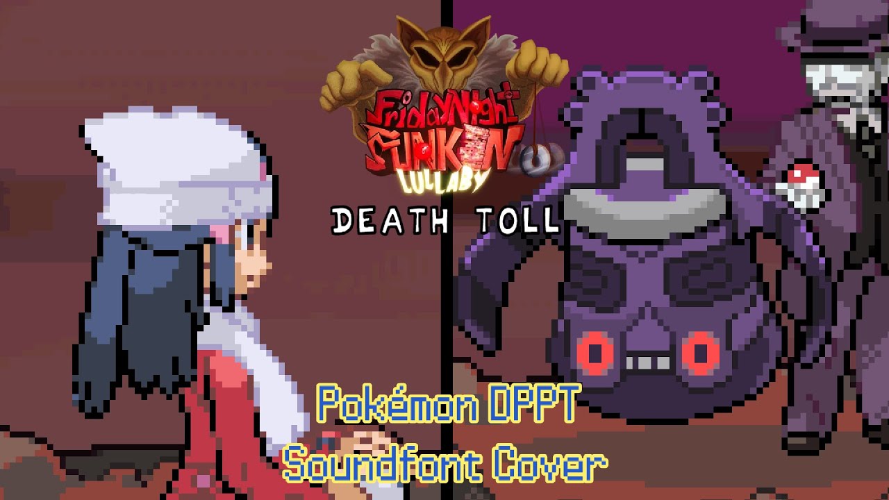 Death Toll - FNF: Lullaby [Pokémon DPPT Soundfont Cover]