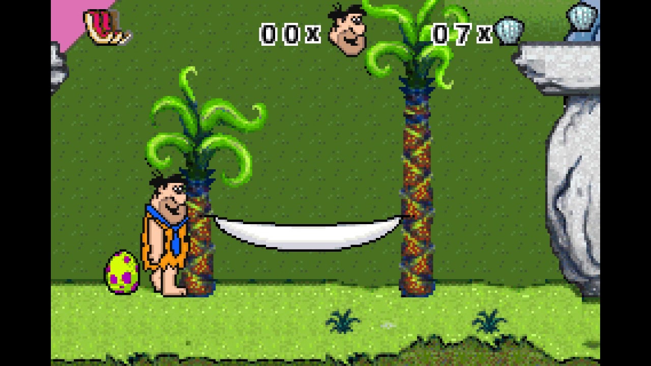 Game Over: The Flintstones  - Big Trouble in Bedrock (GBA)