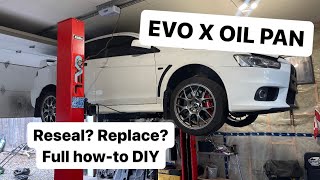 Evo X / Ralliart Oil Pan Replacement