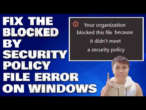 How To Fix File Access Denied By Security Policy on Windows