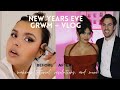 NYE GRWM + VLOG: makeup tutorial, resolutions, goal setting, fun with friends, etc