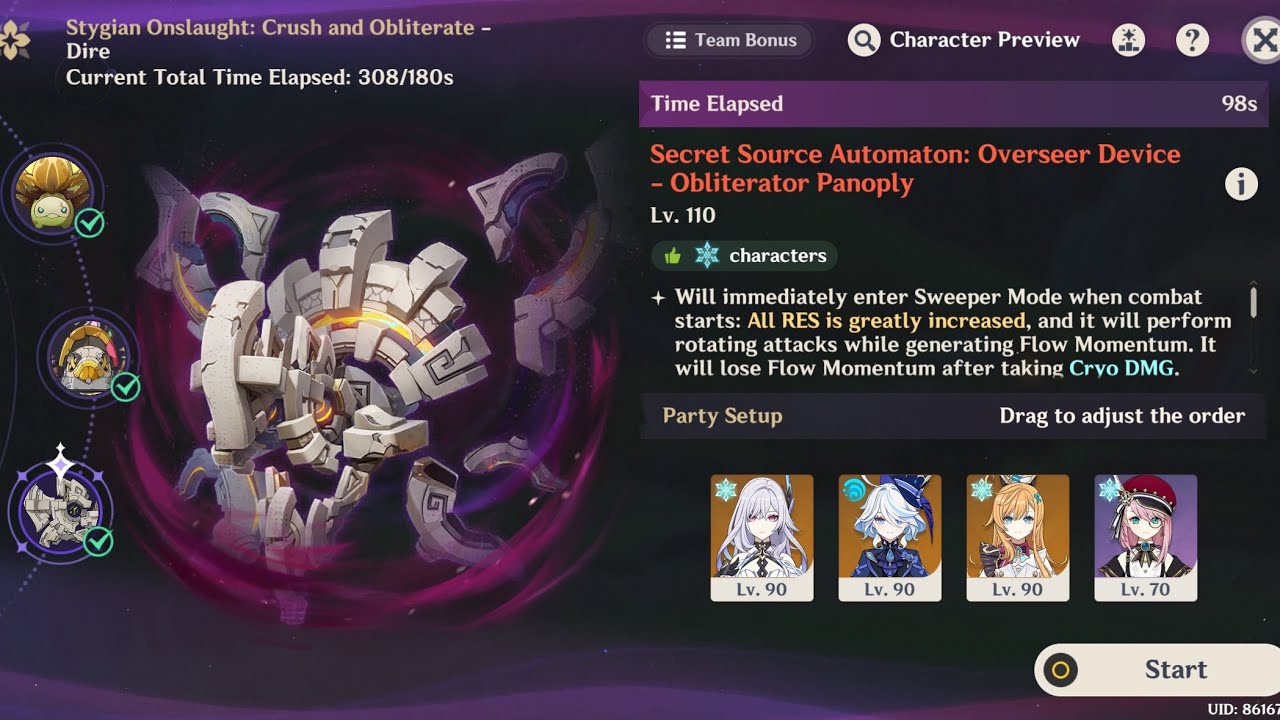 6.4 Stygain Onslaught Dire 98s C0R1 Skirk