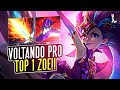 ZOE TOP1 GAMEPLAY | ZOE É MEU FARM DE PDL!! 2 PARTIDAS | LoL Wild Rift
