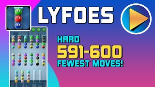 Lyfoes Hard Levels 591 to 600 Walkthrough [100% Perfect!]