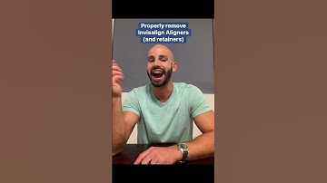 How to Remove Invisalign Aligners and Retainers