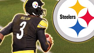 First Look at Russell Wilson on the Steelers in Madden 24!