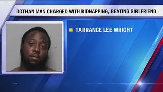 Dothan man charged with kidnapping, beating girlfriend, DPD