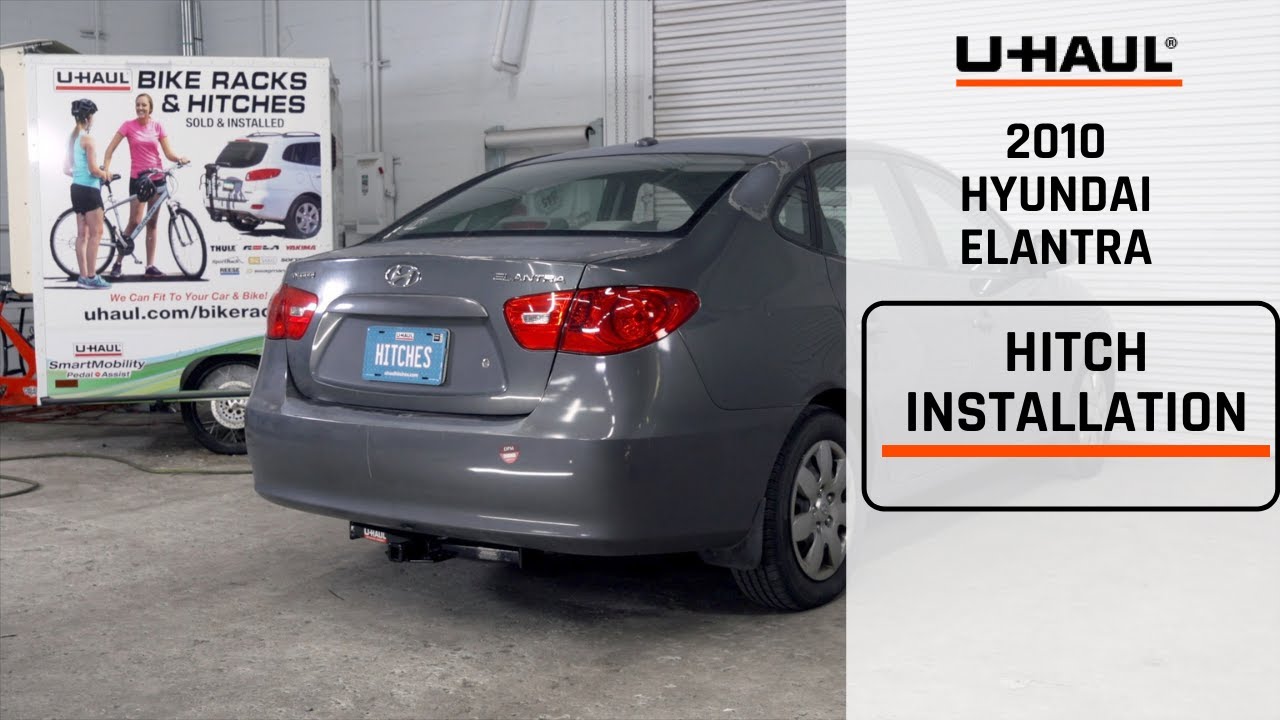 2010 Hyundai Elantra Trailer Hitch Installation YouTube