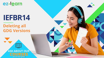 IEFBR14   Deleting all GDG versions