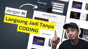 Cara membuat website dengan AI tanpa Coding Hitungan Menit untuk Pemula 2025 Gratis Domain