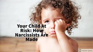 Your Child At Risk: How Narcissists Are Made