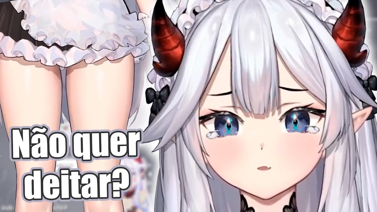 Veibae mostra suas coxas, e quer que você deite nelas | vtuber legendado