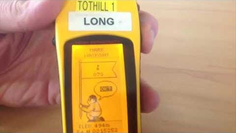 Garmin eTrex Tutorial GPS