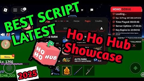 Ho-Ho Hub Script Showcase #bloxfruits #roblox #guide #script #blox fruit st #delta #bloxfruitsscript